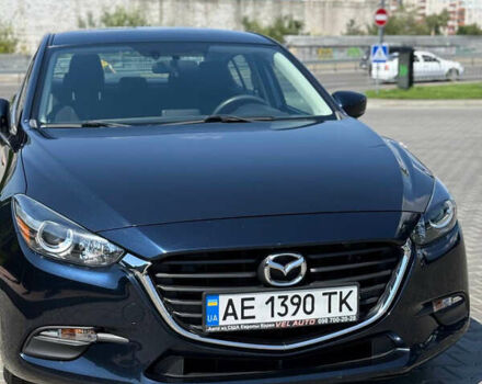 Синий Мазда 3, объемом двигателя 2 л и пробегом 67 тыс. км за 13500 $, фото 1 на Automoto.ua