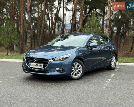 Синий Мазда 3, объемом двигателя 1.5 л и пробегом 60 тыс. км за 15200 $, фото 1 на Automoto.ua