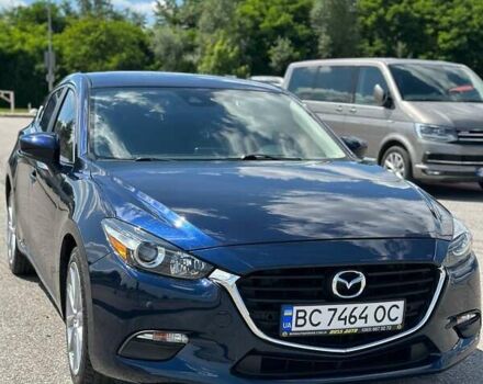 Синий Мазда 3, объемом двигателя 2 л и пробегом 70 тыс. км за 12200 $, фото 1 на Automoto.ua