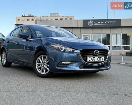Синий Мазда 3, объемом двигателя 2 л и пробегом 93 тыс. км за 13900 $, фото 1 на Automoto.ua