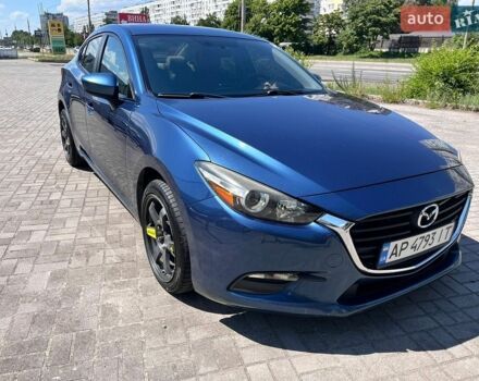 Синий Мазда 3, объемом двигателя 2 л и пробегом 141 тыс. км за 10800 $, фото 1 на Automoto.ua