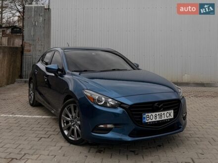 Синий Мазда 3, объемом двигателя 2 л и пробегом 114 тыс. км за 13800 $, фото 1 на Automoto.ua