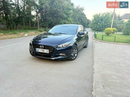Синий Мазда 3, объемом двигателя 2 л и пробегом 110 тыс. км за 11800 $, фото 1 на Automoto.ua