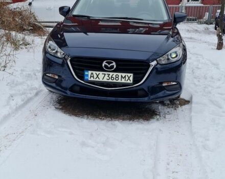 Синий Мазда 3, объемом двигателя 2.5 л и пробегом 110 тыс. км за 12000 $, фото 1 на Automoto.ua