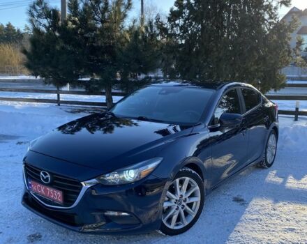 Синий Мазда 3, объемом двигателя 2 л и пробегом 92 тыс. км за 12300 $, фото 1 на Automoto.ua