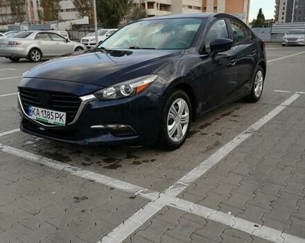 Синий Мазда 3, объемом двигателя 2 л и пробегом 154 тыс. км за 12300 $, фото 1 на Automoto.ua