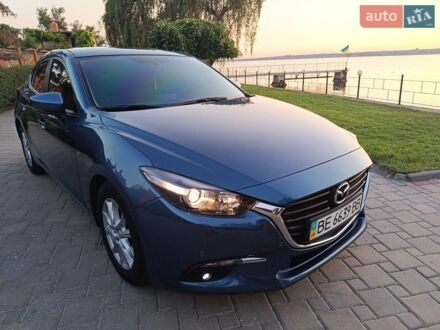 Синій Мазда 3, об'ємом двигуна 1.5 л та пробігом 46 тис. км за 13800 $, фото 1 на Automoto.ua