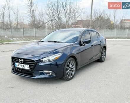 Синий Мазда 3, объемом двигателя 2 л и пробегом 100 тыс. км за 11900 $, фото 1 на Automoto.ua
