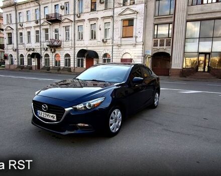 Синий Мазда 3, объемом двигателя 2 л и пробегом 162 тыс. км за 10900 $, фото 1 на Automoto.ua