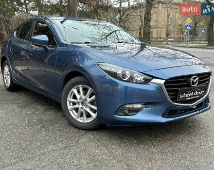 Синий Мазда 3, объемом двигателя 2 л и пробегом 124 тыс. км за 14299 $, фото 1 на Automoto.ua