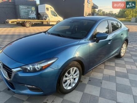 Синий Мазда 3, объемом двигателя 2 л и пробегом 163 тыс. км за 12900 $, фото 1 на Automoto.ua