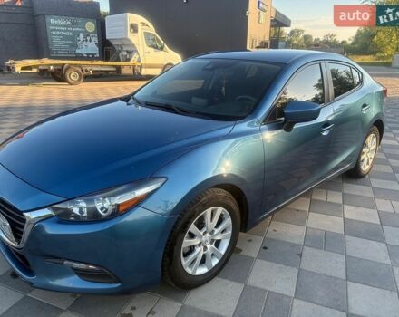 Синий Мазда 3, объемом двигателя 2 л и пробегом 163 тыс. км за 12600 $, фото 1 на Automoto.ua