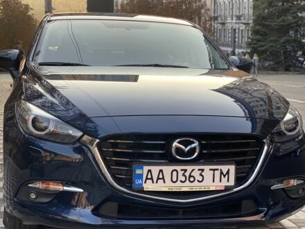 Мазда 3 2018 в Киеве на Automoto.ua Синий Мазда 3, объемом двигателя 1.5 л и пробегом 55 тыс. км за 16900 $, фото 1 на Automoto.ua