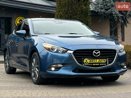 Синий Мазда 3, объемом двигателя 2 л и пробегом 151 тыс. км за 13500 $, фото 1 на Automoto.ua