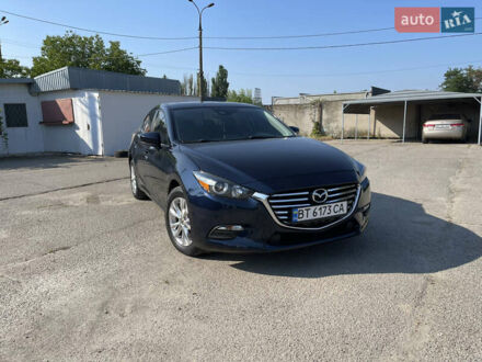 Синий Мазда 3, объемом двигателя 2.49 л и пробегом 43 тыс. км за 15500 $, фото 1 на Automoto.ua