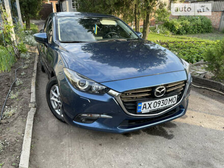 Мазда 3 2018 в Харькове на Automoto.ua Синий Мазда 3, объемом двигателя 1.5 л и пробегом 49 тыс. км за 19800 $, фото 1 на Automoto.ua
