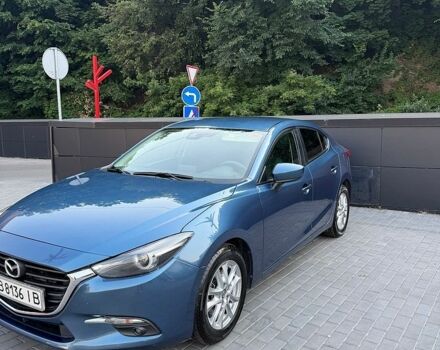 Синий Мазда 3, объемом двигателя 2 л и пробегом 73 тыс. км за 12900 $, фото 1 на Automoto.ua