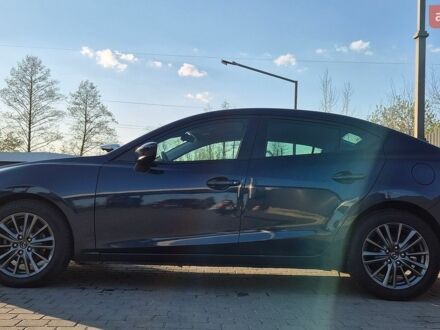 Синий Мазда 3, объемом двигателя 2 л и пробегом 141 тыс. км за 11950 $, фото 1 на Automoto.ua