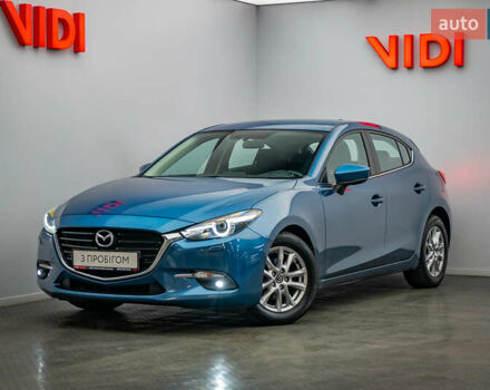 Синий Мазда 3, объемом двигателя 1.5 л и пробегом 104 тыс. км за 16377 $, фото 1 на Automoto.ua