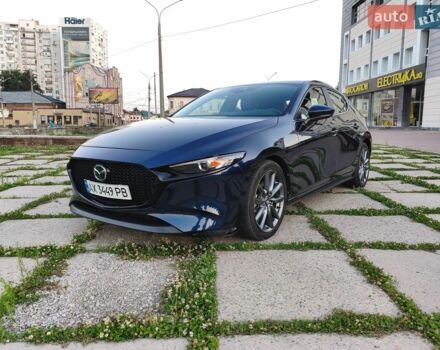 Синий Мазда 3, объемом двигателя 2.5 л и пробегом 65 тыс. км за 16700 $, фото 1 на Automoto.ua