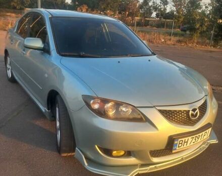 Зеленый Мазда 3, объемом двигателя 2 л и пробегом 177 тыс. км за 5600 $, фото 1 на Automoto.ua