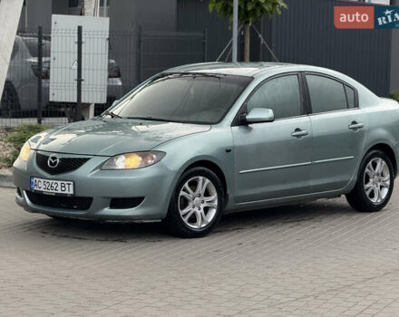 Зеленый Мазда 3, объемом двигателя 1.6 л и пробегом 182 тыс. км за 3500 $, фото 1 на Automoto.ua