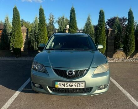 Зелений Мазда 3, об'ємом двигуна 1.6 л та пробігом 232 тис. км за 4100 $, фото 1 на Automoto.ua