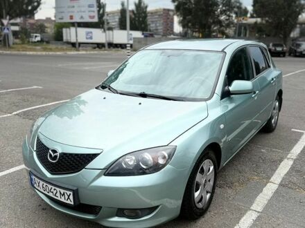 Зеленый Мазда 3, объемом двигателя 1.6 л и пробегом 206 тыс. км за 4900 $, фото 1 на Automoto.ua