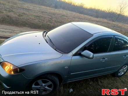 Мазда 3 2004 у Рени на Automoto.ua Зелений Мазда 3, об'ємом двигуна 1.6 л та пробігом 400 тис. км за 4100 $, фото 1 на Automoto.ua
