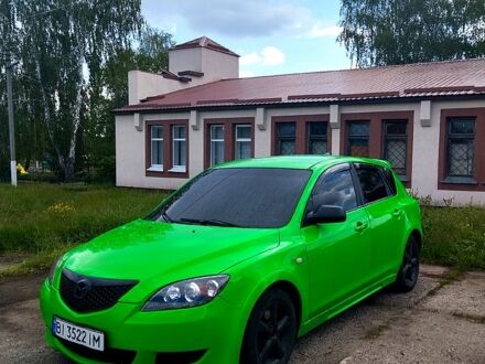 Мазда 3 2004 у Кобеляках на Automoto.ua Зелений Мазда 3, об'ємом двигуна 1.3 л та пробігом 260 тис. км за 4300 $, фото 1 на Automoto.ua