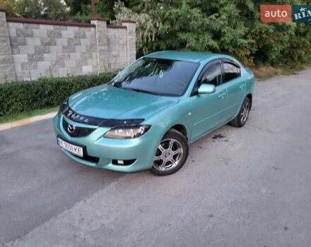 Зелений Мазда 3, об'ємом двигуна 1.6 л та пробігом 204 тис. км за 4500 $, фото 1 на Automoto.ua