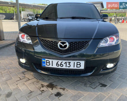 Зеленый Мазда 3, объемом двигателя 1.6 л и пробегом 216 тыс. км за 5000 $, фото 1 на Automoto.ua