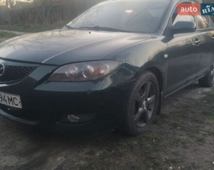 Зеленый Мазда 3, объемом двигателя 1.6 л и пробегом 272 тыс. км за 2999 $, фото 1 на Automoto.ua