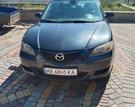Зеленый Мазда 3, объемом двигателя 2 л и пробегом 249 тыс. км за 3800 $, фото 1 на Automoto.ua