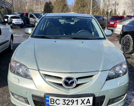 Зеленый Мазда 3, объемом двигателя 1.6 л и пробегом 136 тыс. км за 6200 $, фото 1 на Automoto.ua