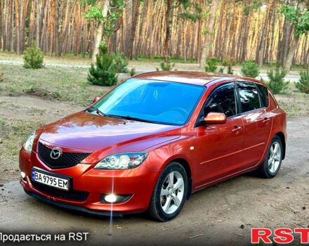 Оранжевый Мазда 3, объемом двигателя 1.6 л и пробегом 200 тыс. км за 4800 $, фото 1 на Automoto.ua