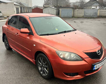 Помаранчевий Мазда 3, об'ємом двигуна 1.6 л та пробігом 198 тис. км за 4400 $, фото 1 на Automoto.ua