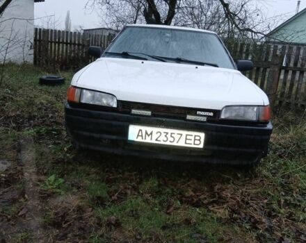 Білий Мазда 323, об'ємом двигуна 1.3 л та пробігом 500 тис. км за 715 $, фото 23 на Automoto.ua