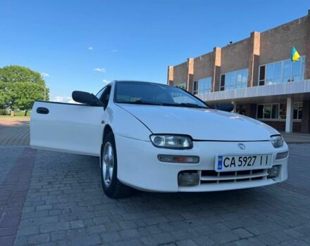 Белый Мазда 323, объемом двигателя 1.5 л и пробегом 445 тыс. км за 3300 $, фото 1 на Automoto.ua