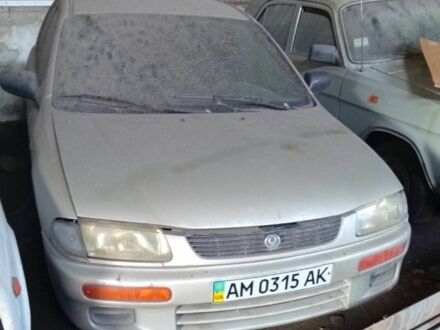 Бежевый Мазда 323, объемом двигателя 1.3 л и пробегом 333 тыс. км за 383 $, фото 1 на Automoto.ua