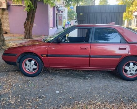 Красный Мазда 323, объемом двигателя 1.8 л и пробегом 444 тыс. км за 1200 $, фото 6 на Automoto.ua