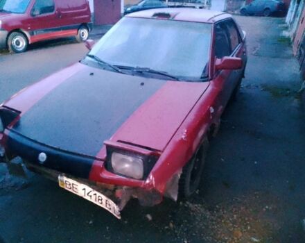 Красный Мазда 323, объемом двигателя 1.6 л и пробегом 999 тыс. км за 500 $, фото 1 на Automoto.ua