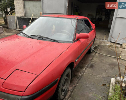 Красный Мазда 323, объемом двигателя 1.6 л и пробегом 400 тыс. км за 1297 $, фото 1 на Automoto.ua