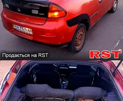 Червоний Мазда 323, об'ємом двигуна 1.5 л та пробігом 344 тис. км за 500 $, фото 3 на Automoto.ua