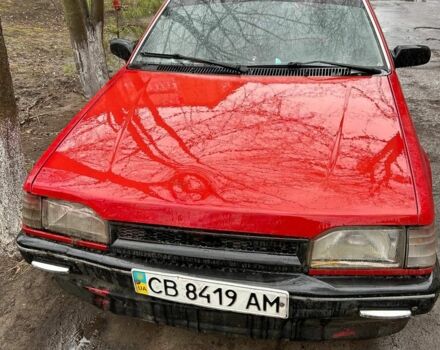 Мазда 323 1988 у Прилуках на Automoto.ua Червоний Мазда 323, об'ємом двигуна 2 л та пробігом 80 тис. км за 991 $, фото 2 на Automoto.ua