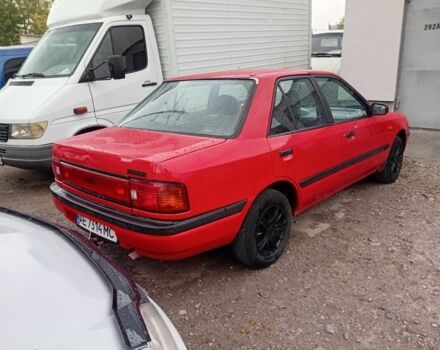 Красный Мазда 323, объемом двигателя 1.6 л и пробегом 260 тыс. км за 1000 $, фото 3 на Automoto.ua
