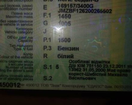 Мазда 323, об'ємом двигуна 0 л та пробігом 100 тис. км за 400 $, фото 2 на Automoto.ua