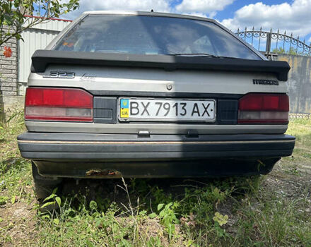 Серый Мазда 323, объемом двигателя 1.3 л и пробегом 200 тыс. км за 1001 $, фото 1 на Automoto.ua