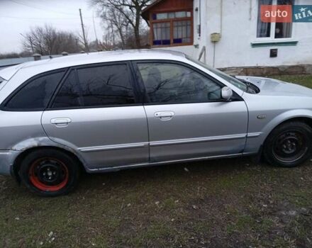 Серый Мазда 323, объемом двигателя 1.6 л и пробегом 380 тыс. км за 3000 $, фото 4 на Automoto.ua