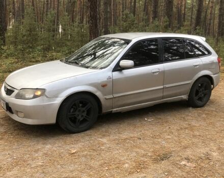 Серый Мазда 323, объемом двигателя 2 л и пробегом 358 тыс. км за 850 $, фото 4 на Automoto.ua